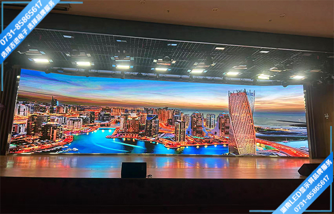 衡陽南岳某中學舞臺LED屏